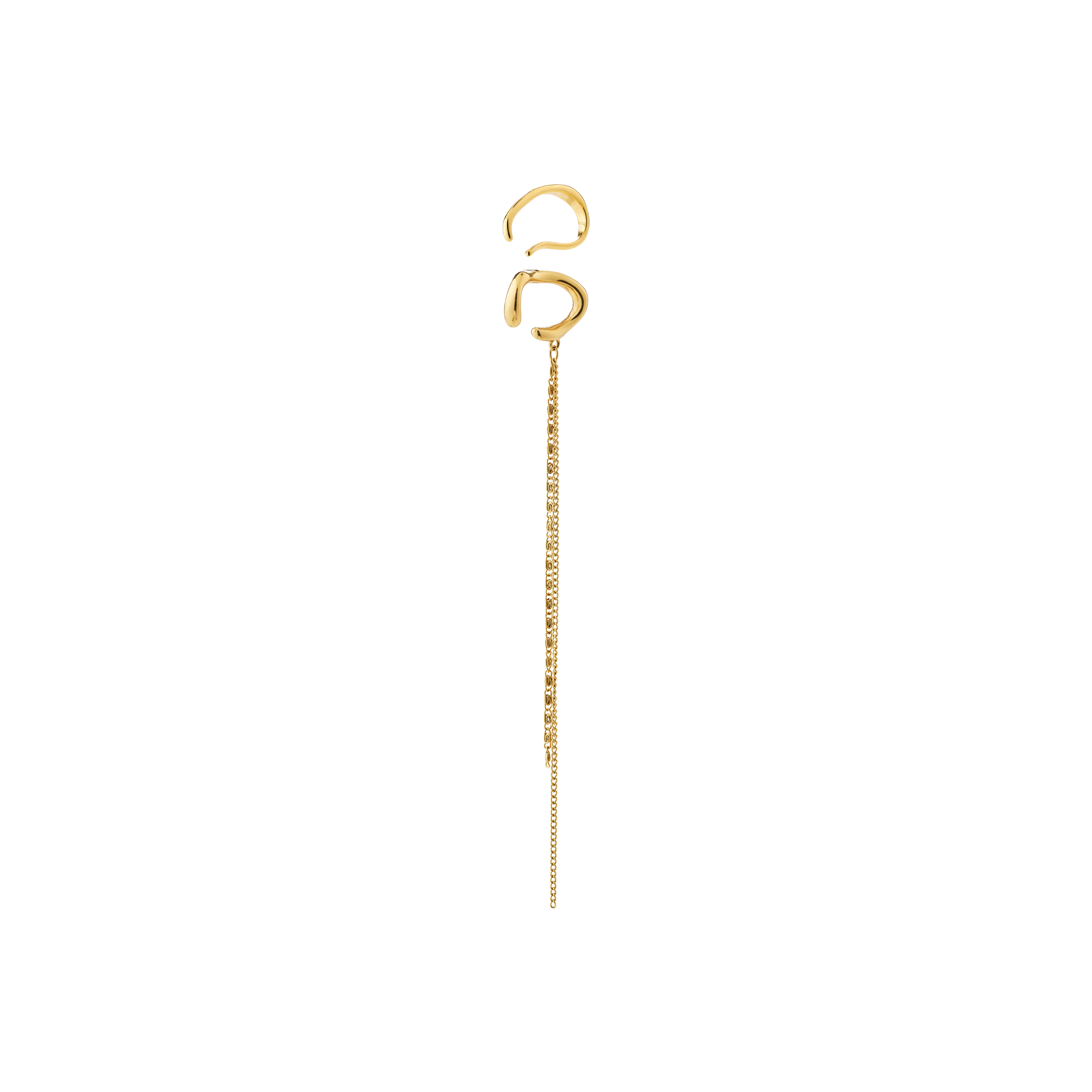 PILGRIM - EVON Ear Cuff 2-in-1 Set - Gold Plated