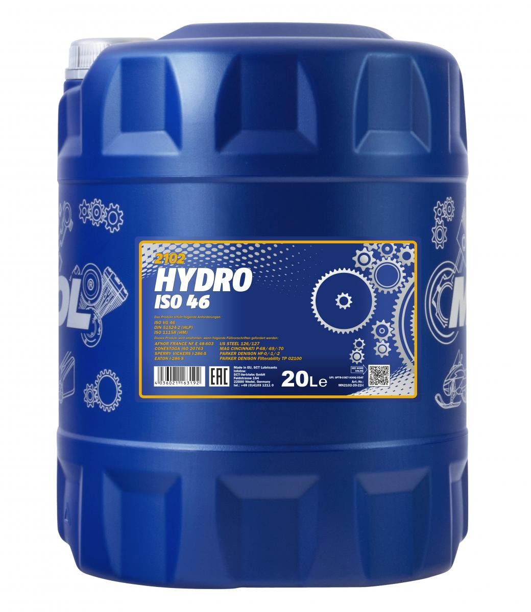 MANNOL Zentralhydrauliköl MN2102-20