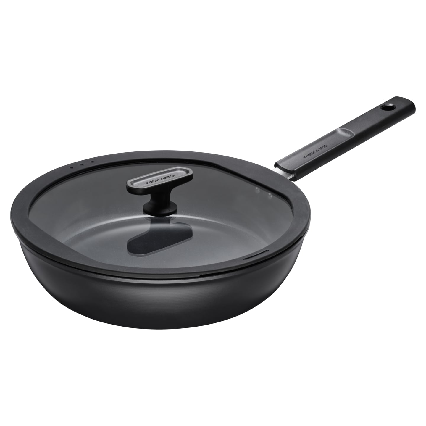Fiskars - Hard Face Sauteuse 28 cm mit Deckel