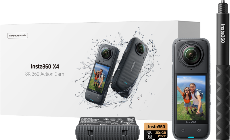 Insta360 - X4 Adventure Bundle