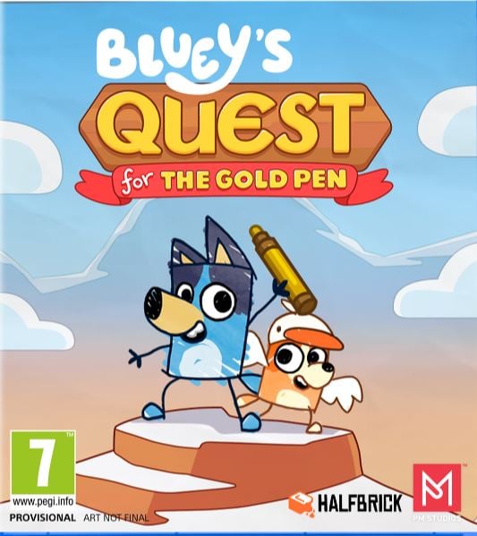 Bluey´s Quest for the Gold Pen