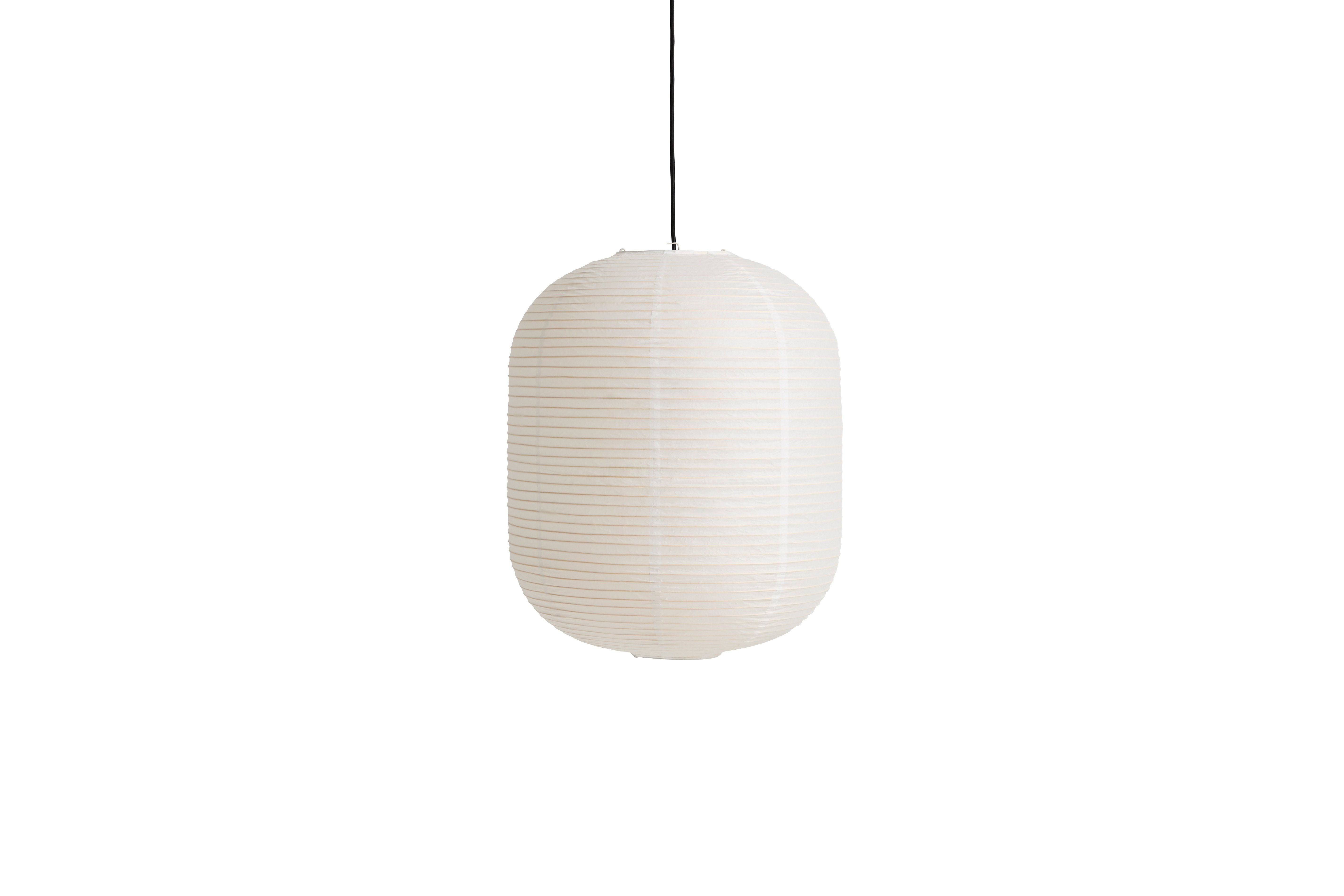 HAY - Papier Lampenschirm - Ø42 cm - Länglich - Weiß