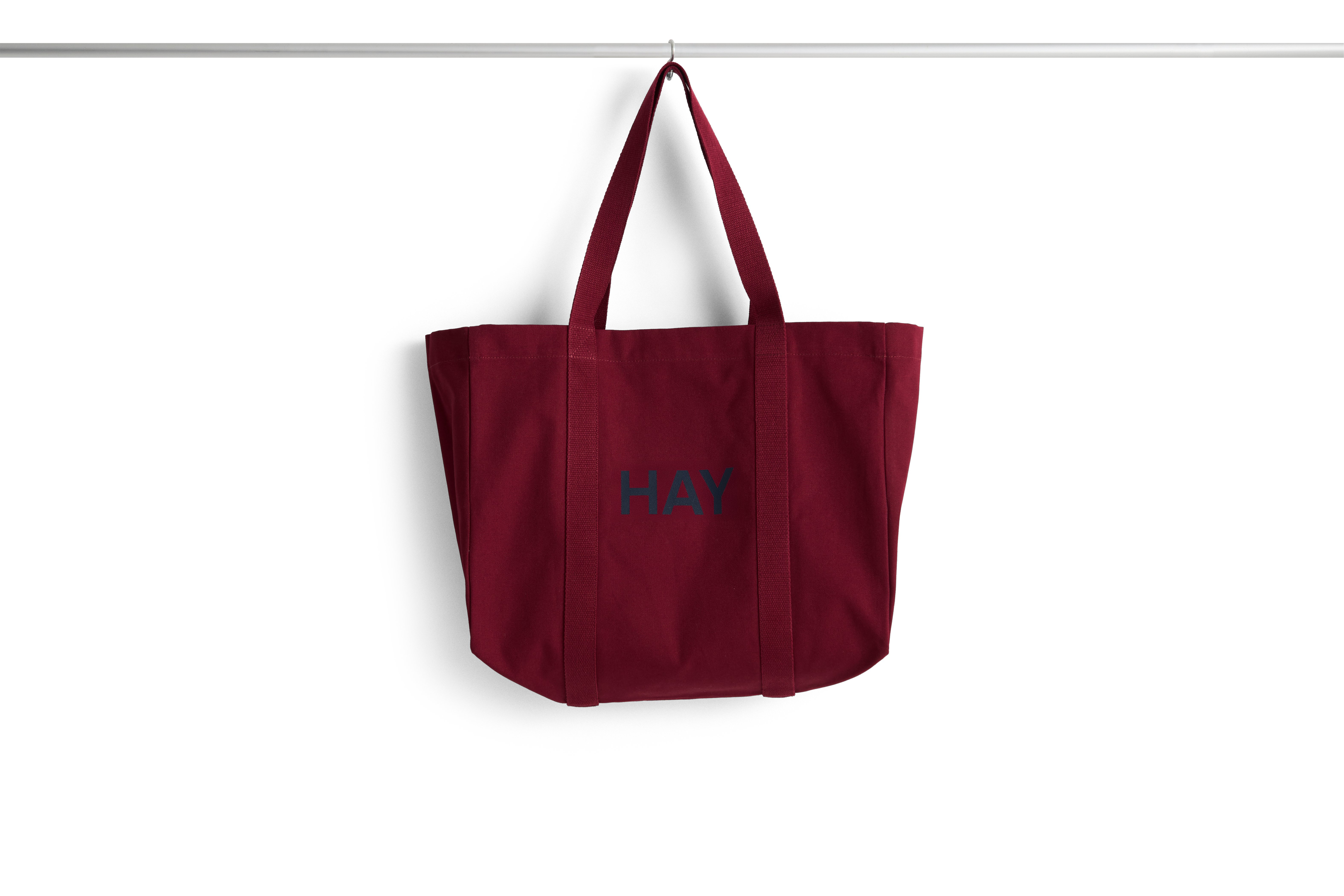 HAY - Shopper Tasche - Mittel - Burgundy