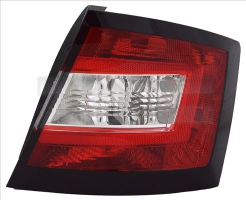 TYC Rückleuchte SKODA 11-12810-01-2 6V6945095,6V6945111 Heckleuchte,Rücklicht,Schlussleuchte