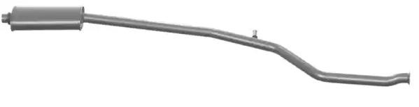 VEGAZ Mittelschalldämpfer PEUGEOT PGS-264 1717AZ,1717H8,1717EQ MSD