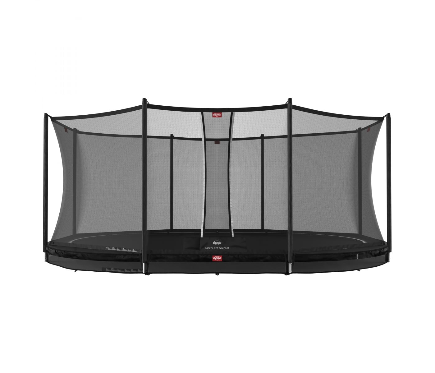 BERG - Grand Favorit InGround 520 Black + Safety Net Comfort (30.23.65.42)