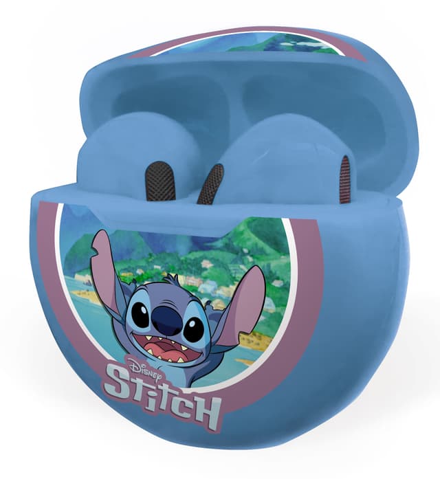 Lexibook - Disney Stitch wireless Bluetooth® earphones (HPBT05D)