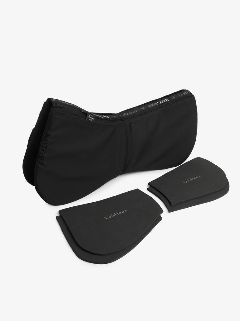 Lemieux - ProSorb Plain 2 Pocket Half Pad - Black - Medium