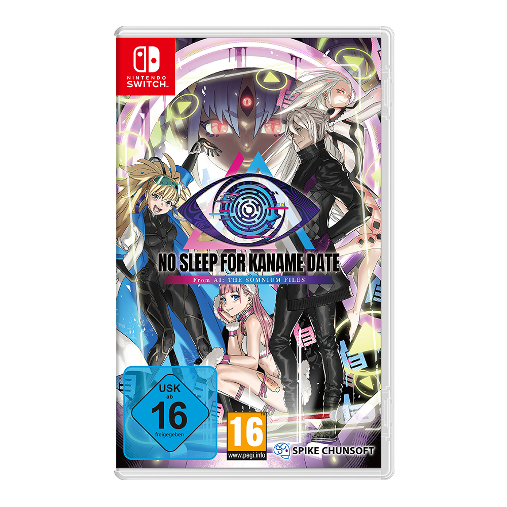 No Sleep For Kaname Date From AI The Somnium Files Aiba Edition