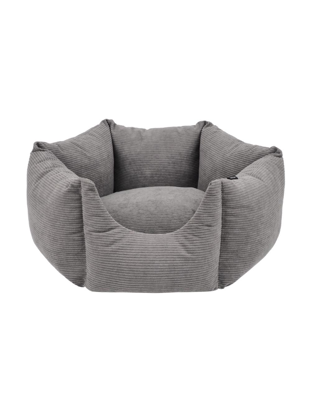 Nordic paws - Dogbed ComfyHex - Anthracite - Small 55 x 55 x 24 cm
