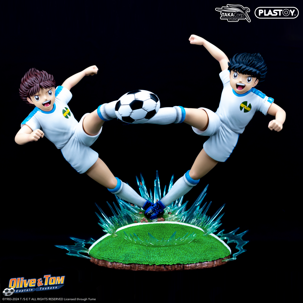 Olive & Tom - Golden Twin Shot (Statue Collection)