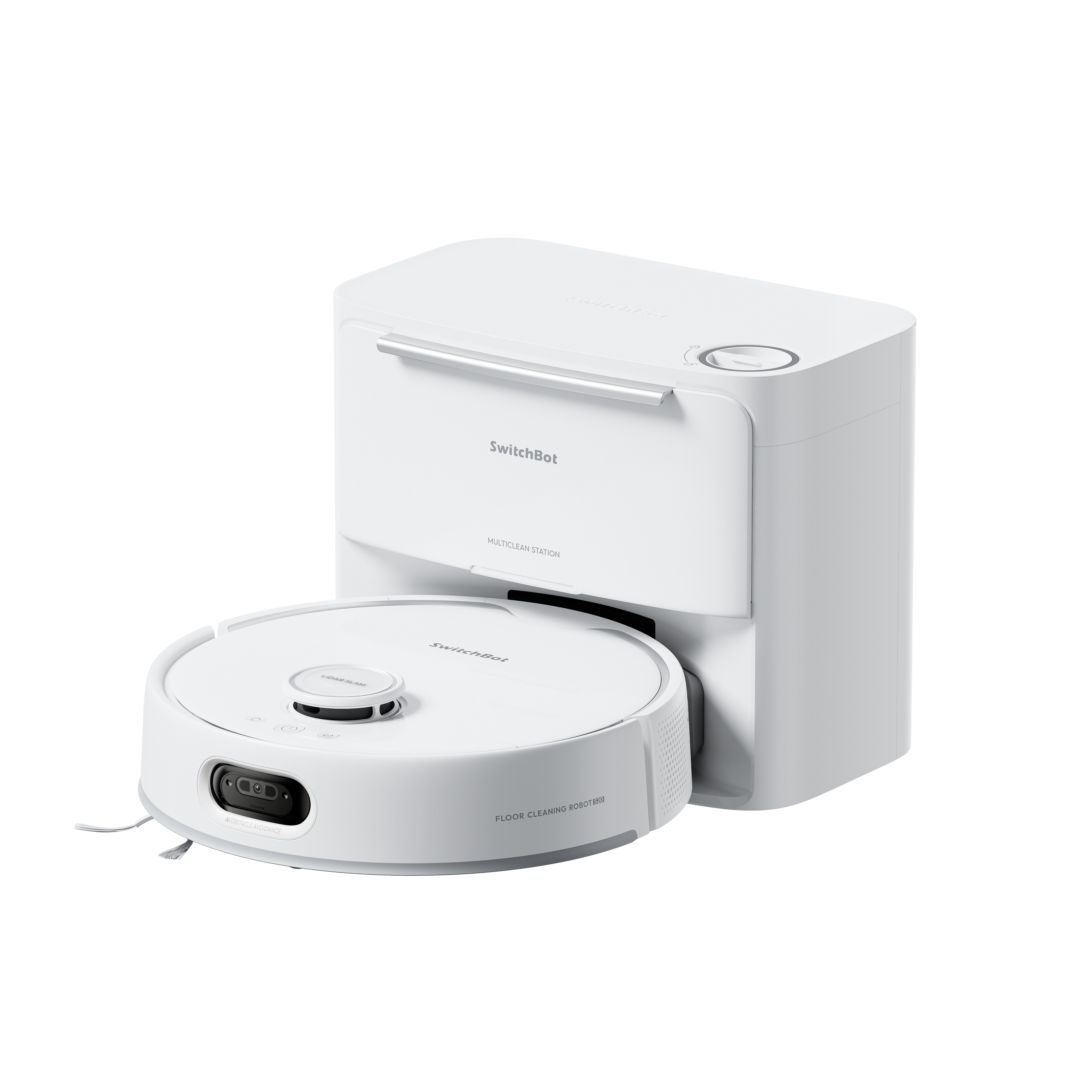 SwitchBot Floor Cleaning Robot S20 Saug- und Wischroboter mit automatischer Reinigungsstation