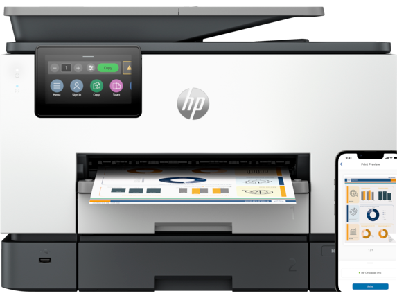 HP - OfficeJet Pro 9130b AiO Printer