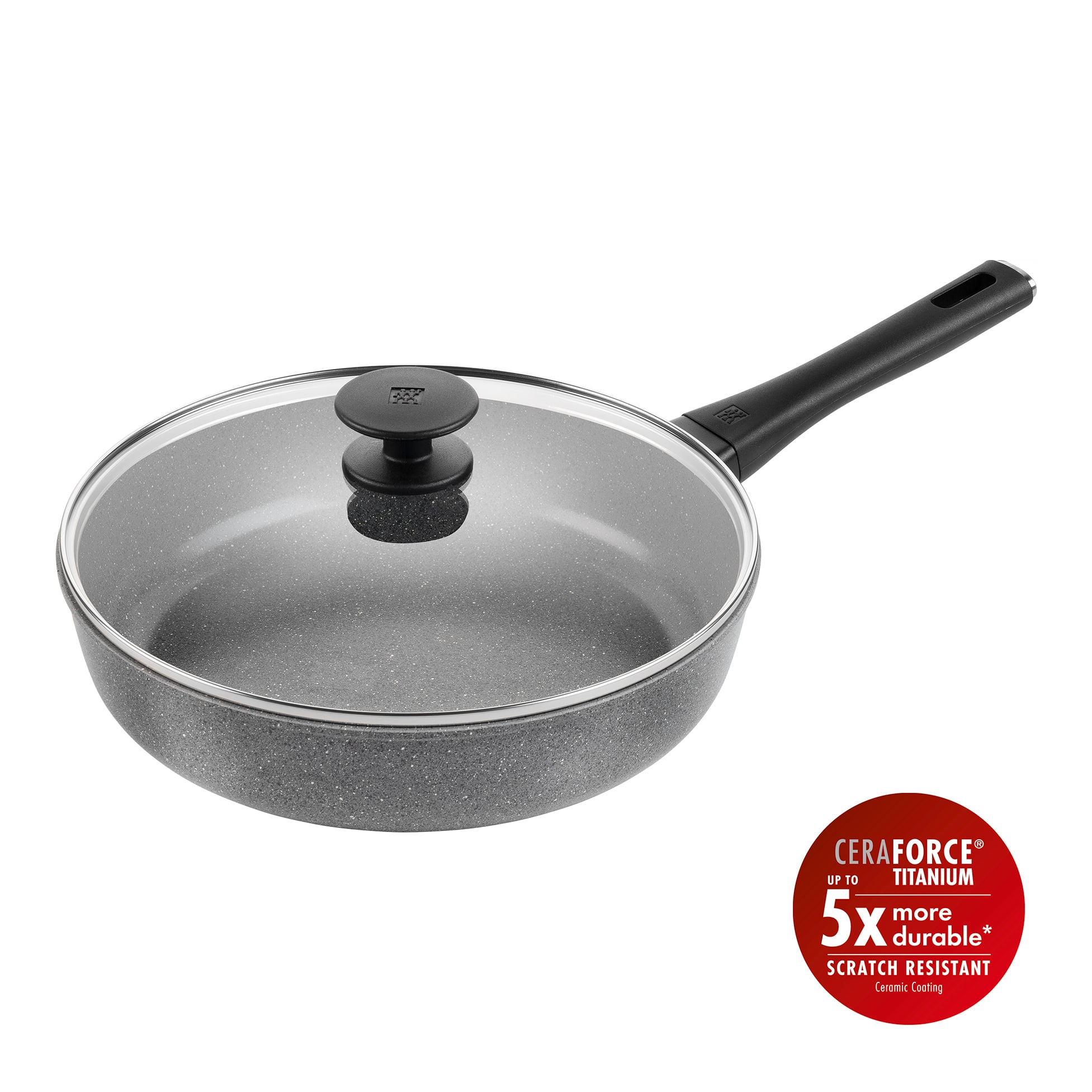 Zwilling - Terreno Plus Ceramic Saute Pan - Gray - 28 cm