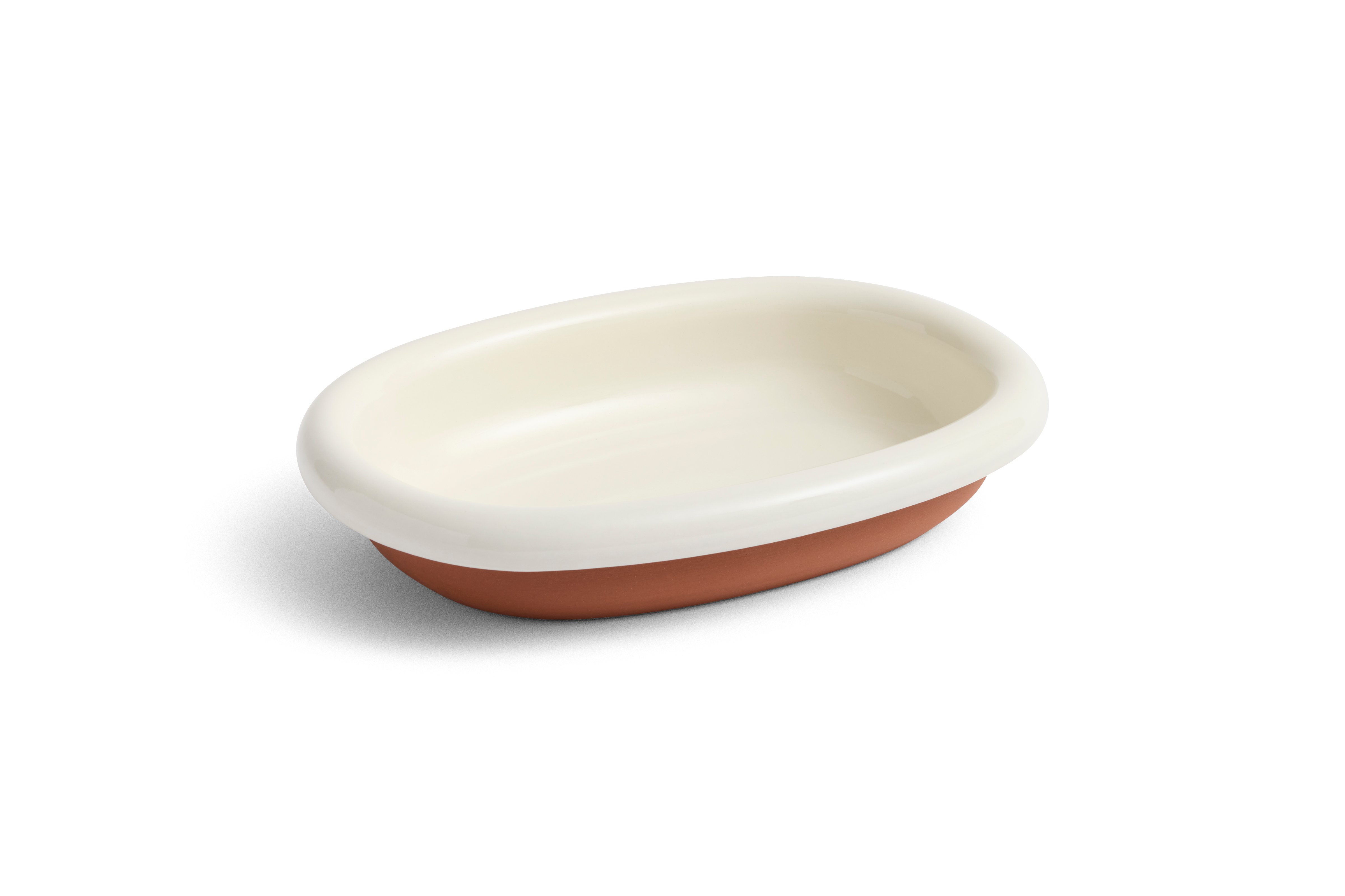 HAY - Barro Ovale Schale - Klein - Off-white