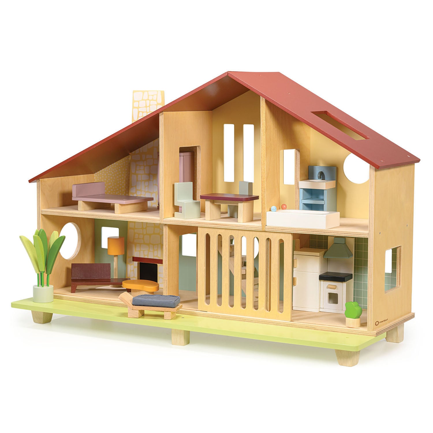 Mentari - Dollhouse with Furniture - Cedar Chalet (MT7605)