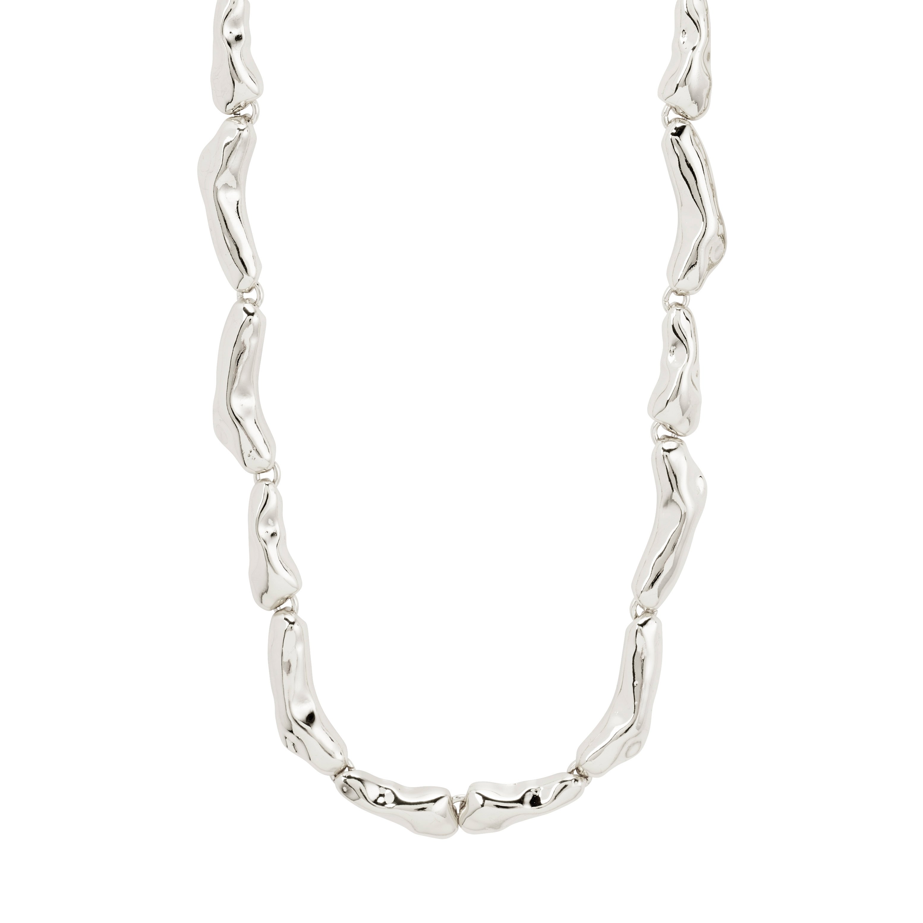 PILGRIM - HARRISON Necklace - Silver-Plated - 38 cm + 12 cm Extension Chain