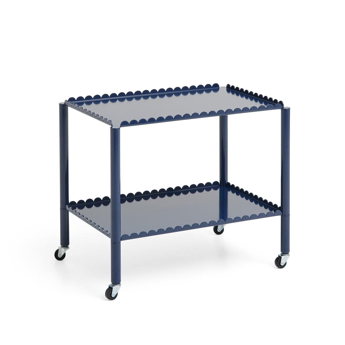 HAY - Arcs Servierwagen Low 63x53x44 cm (Blau)