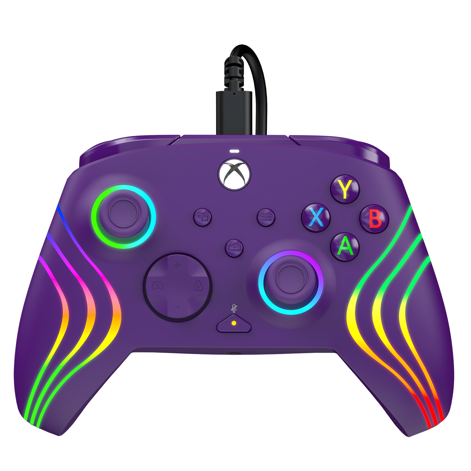 PDP Afterglow Wave Wired Controller - Purple