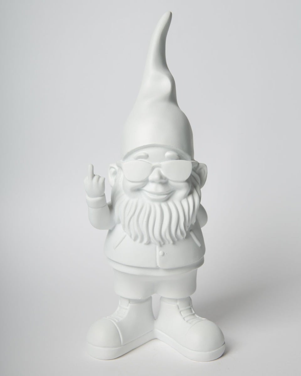 Blogo - Figure - Nano - Finger - White - Medium 29 cm