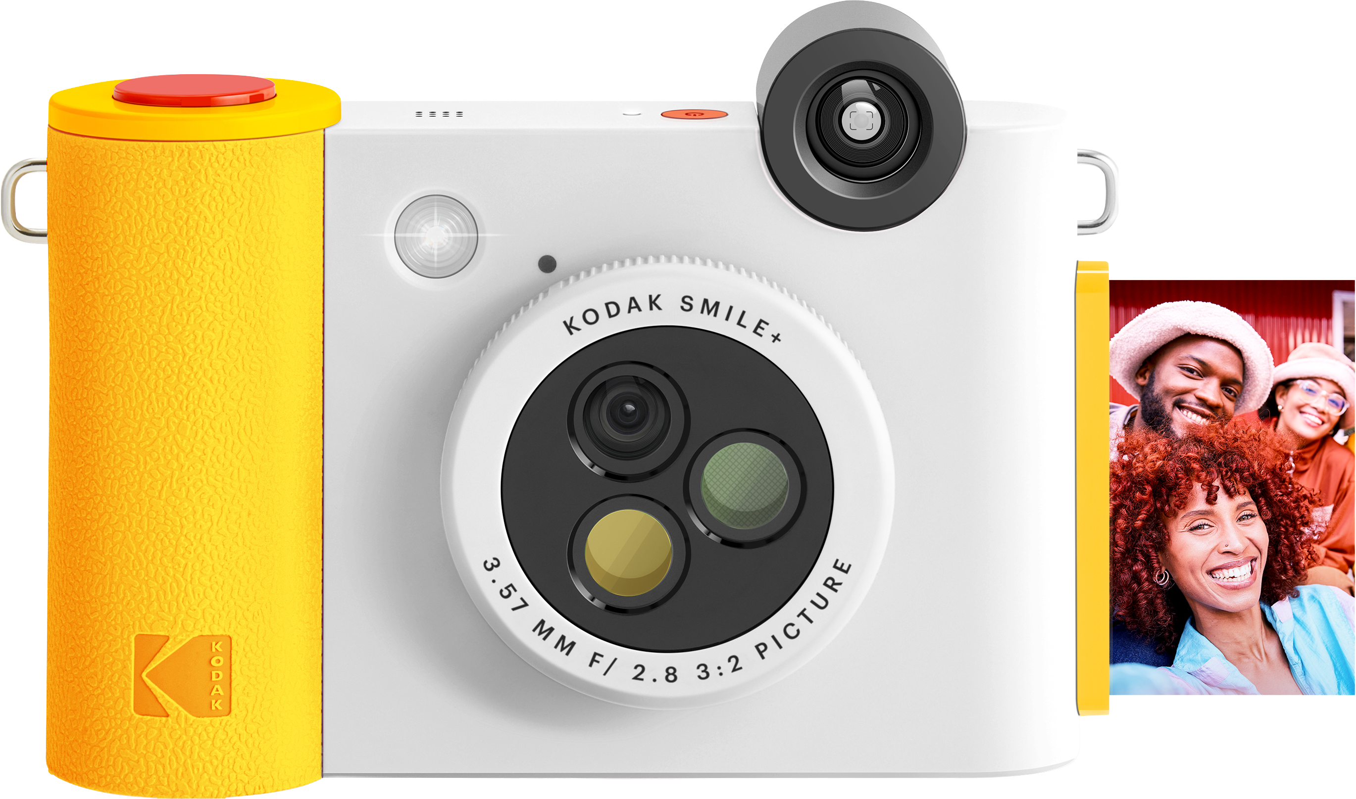 Kodak - Smile+ – Sofortbildkamera mit integriertem Drucker & Bluetooth