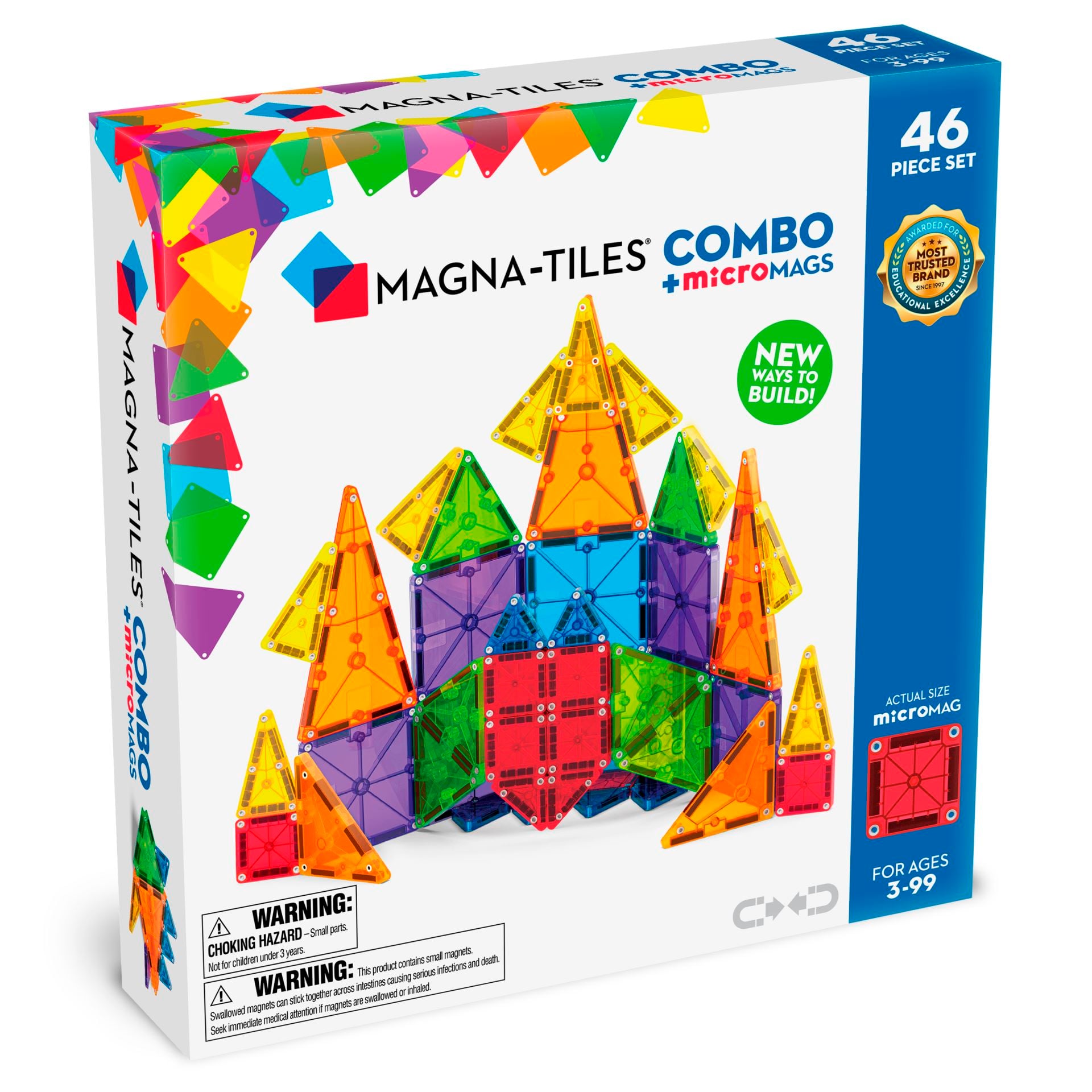 MAGNA-TILES  - microMAGS Combo 46 pcs (90293)