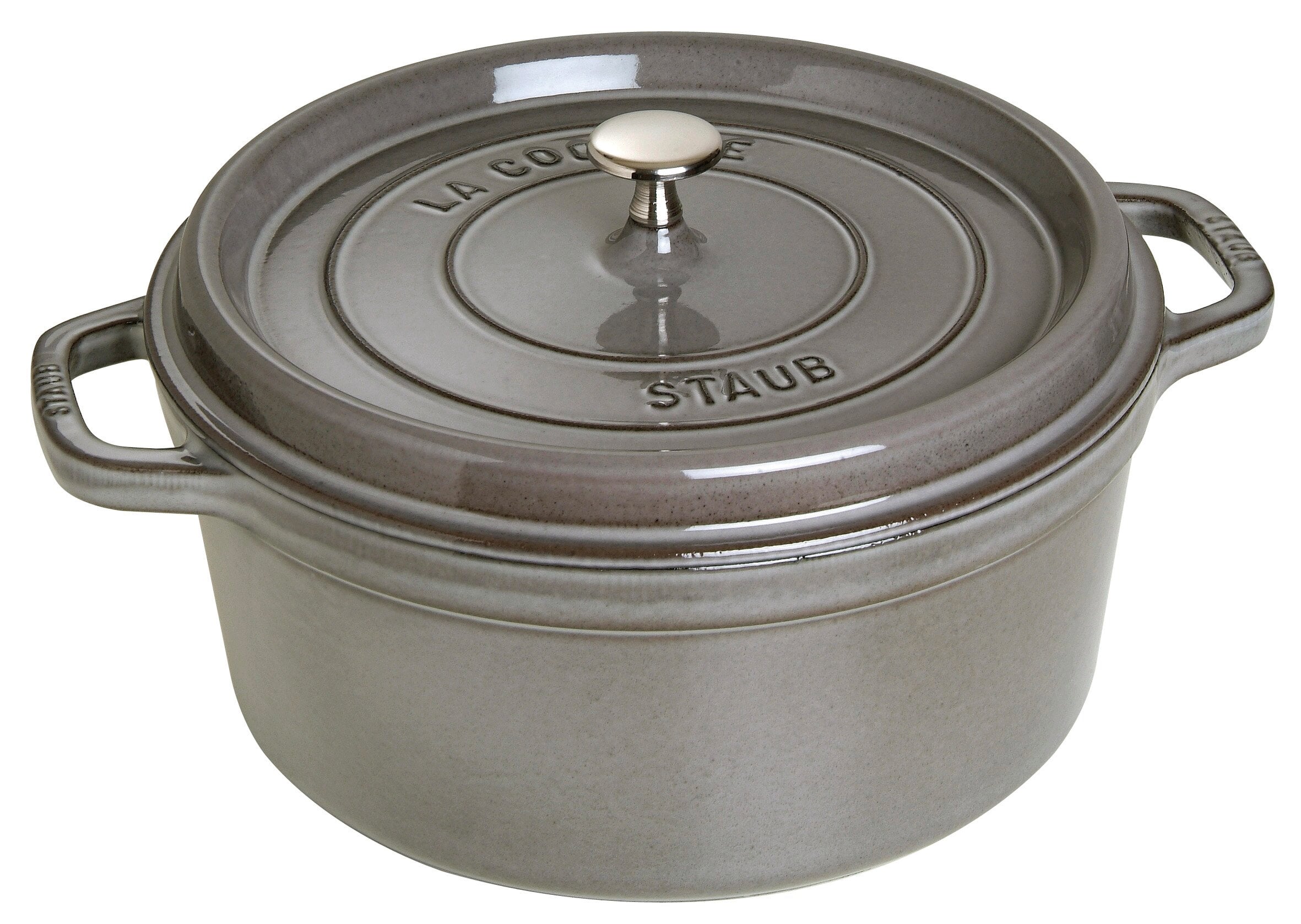 Staub - Cocotte - Graphite-grey - 28 cm