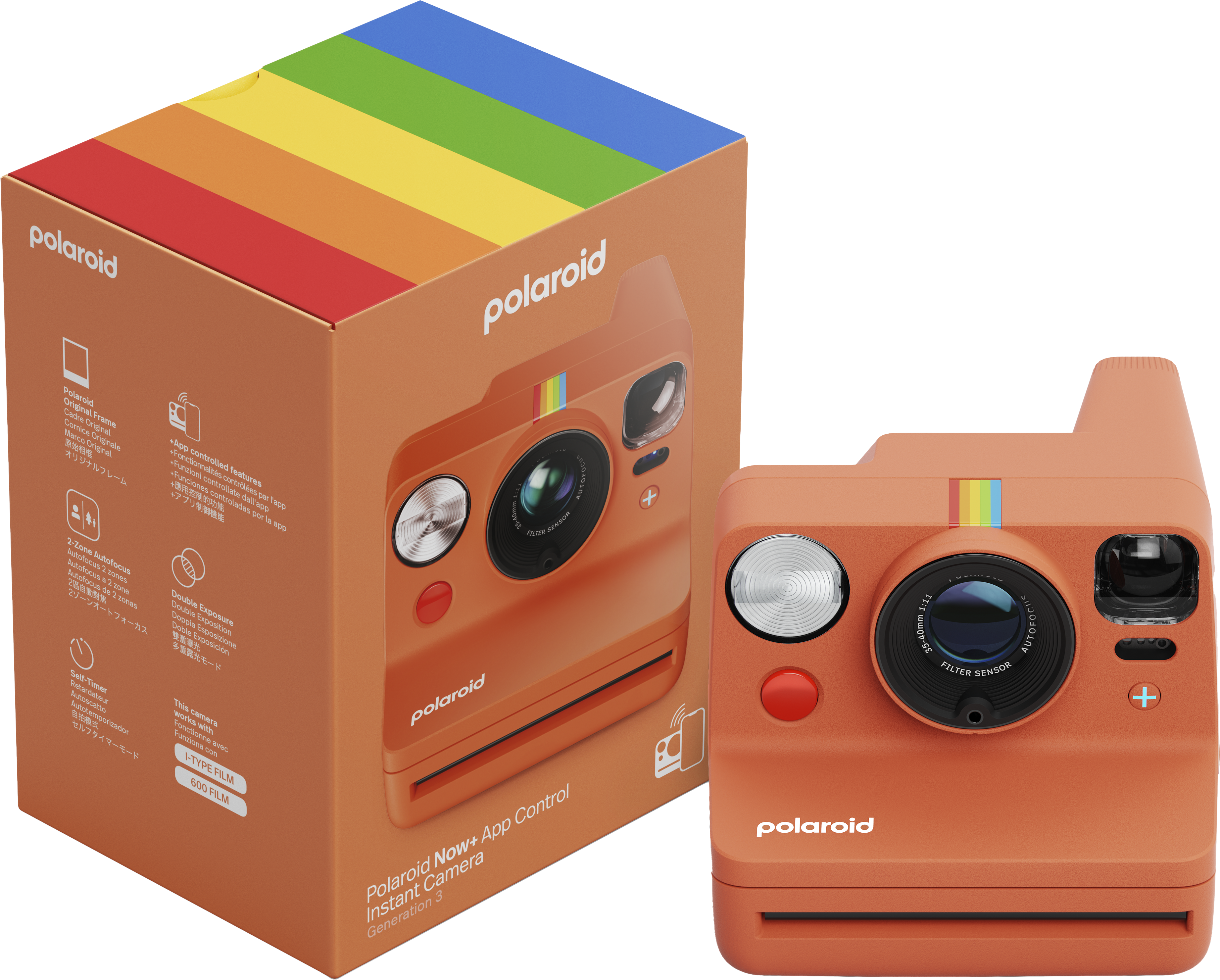 Polaroid - Now+ Gen 3 Coral