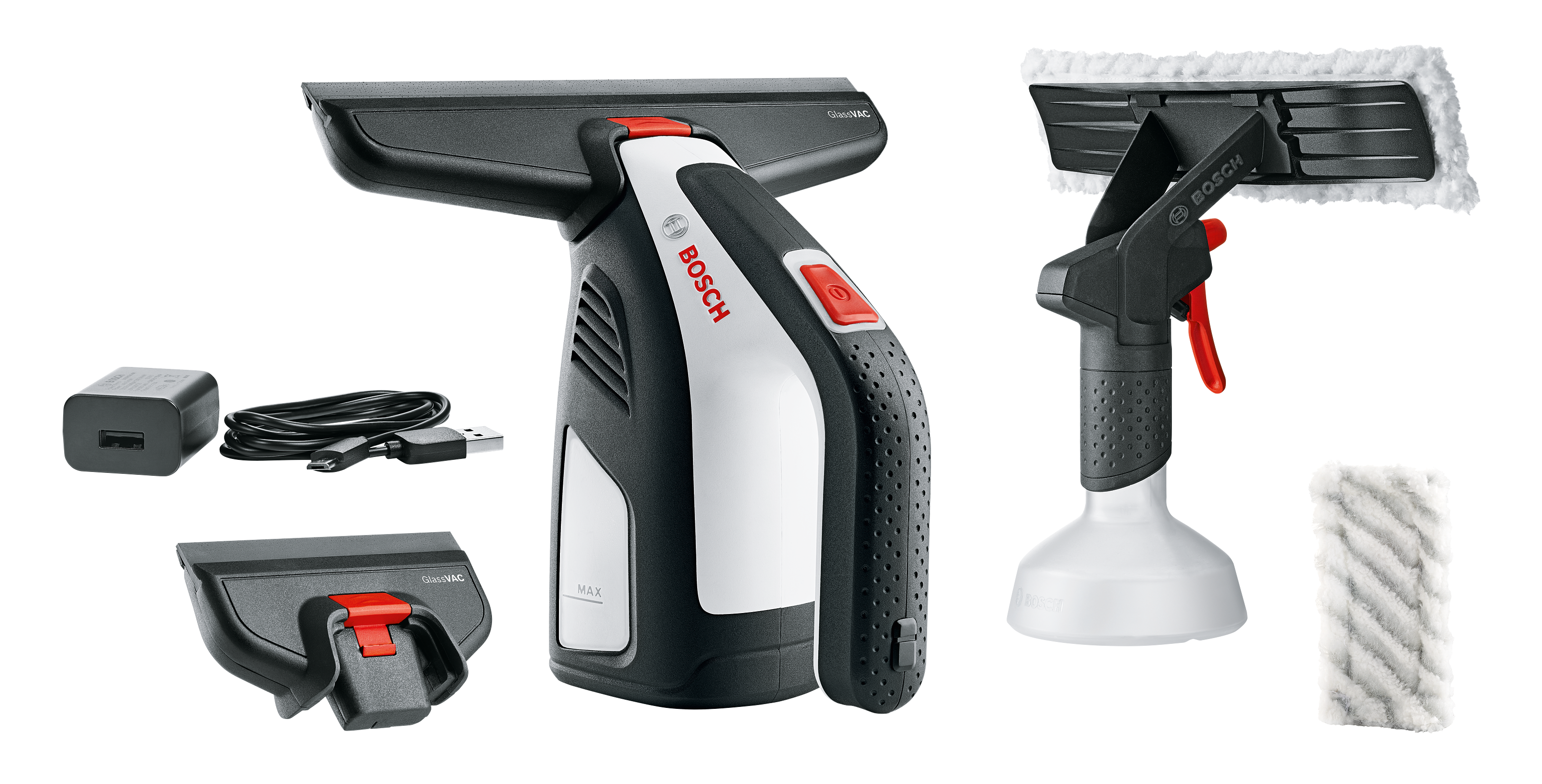 Bosch DIY - Battery window vacuum GlassVAC