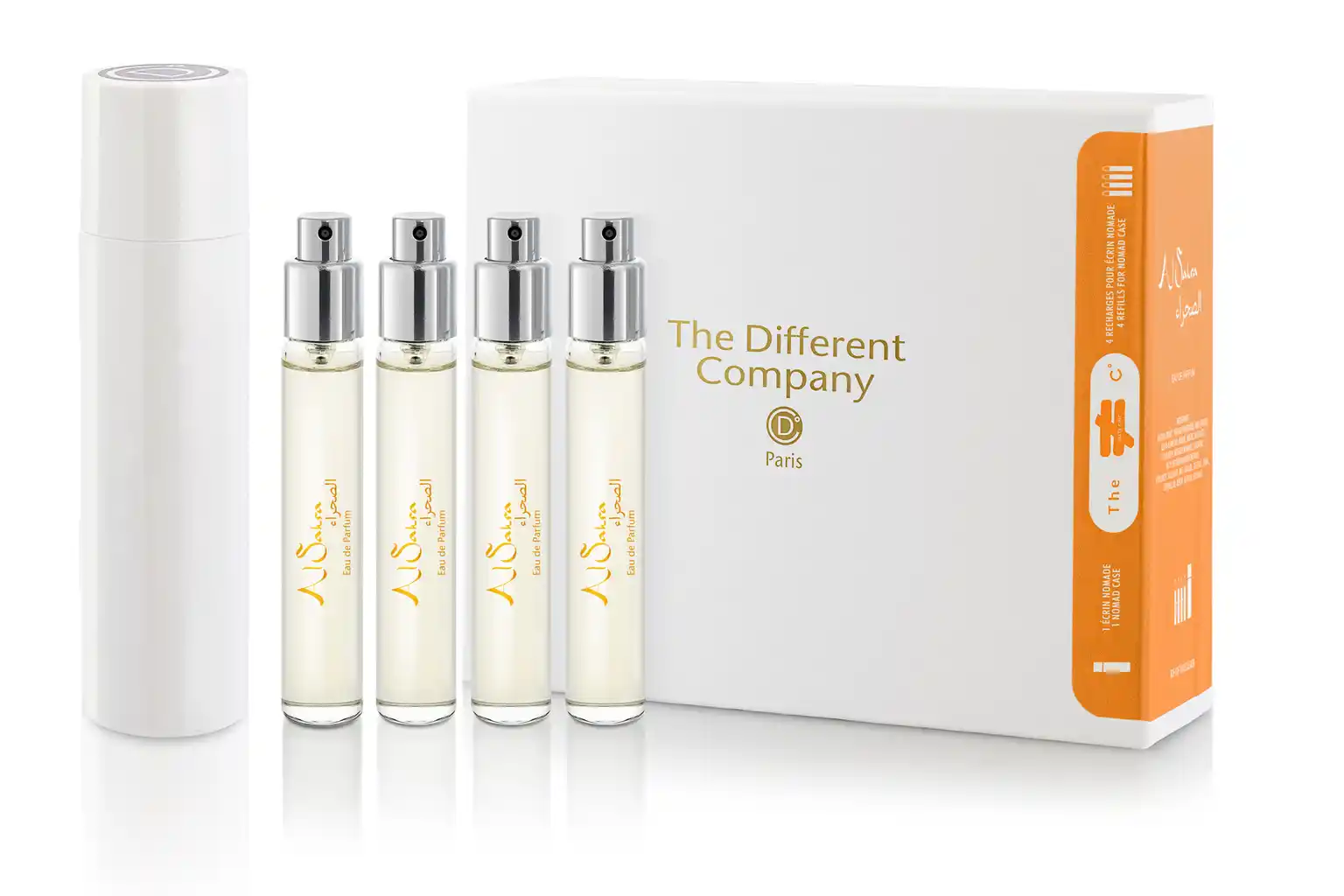 The Different Company - Al Sahra Travel Set EDP 4 x 7,5 ml + travel spray