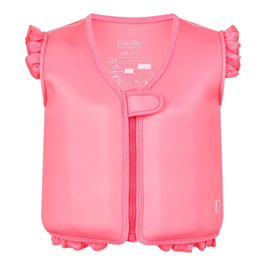 Vanilla Copenhagen - Swim Vest - Neoprene - Rosy - 3-6 Y (NEOV3226-1)