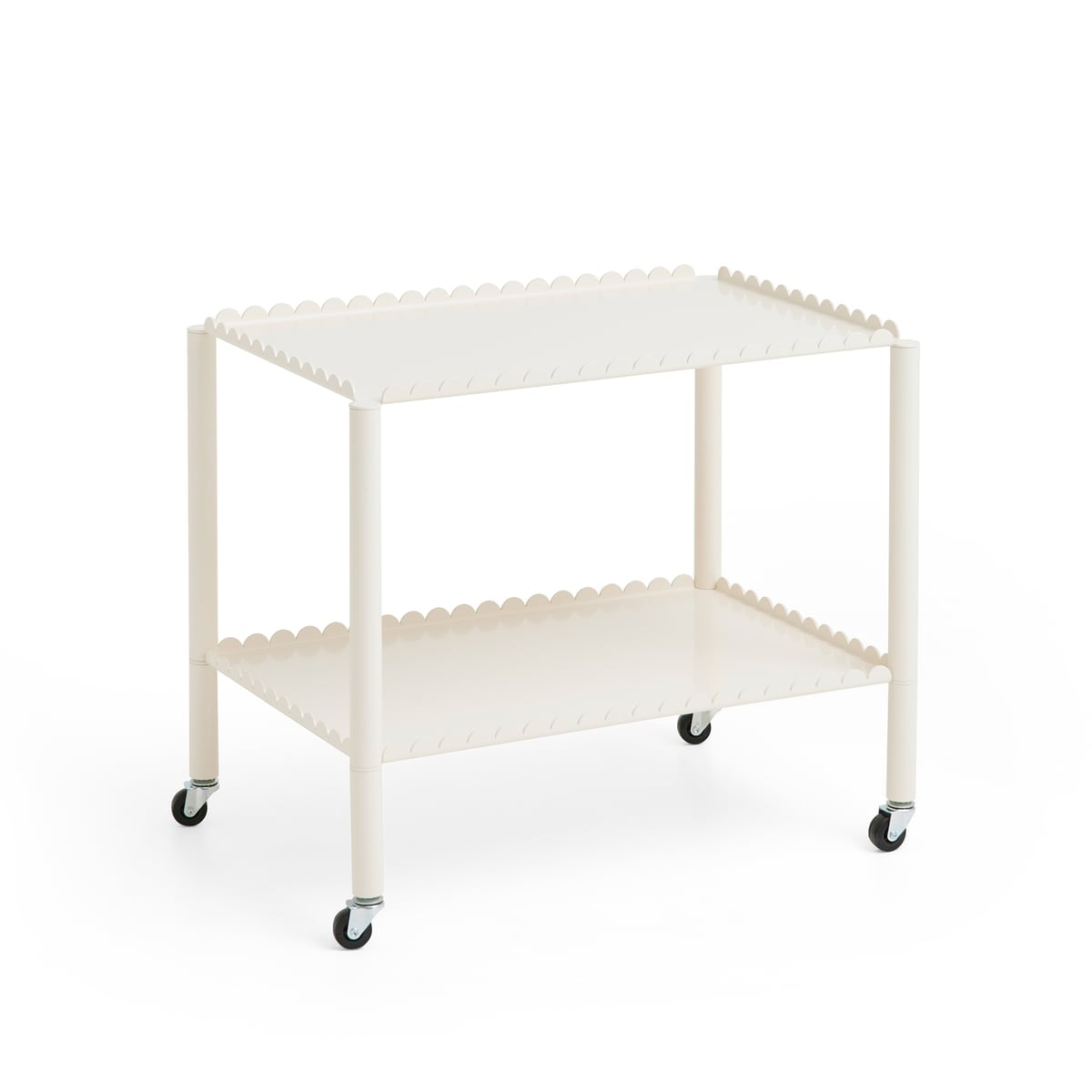 HAY - Arcs Servierwagen Low 63x53x44 cm (Eierschale)