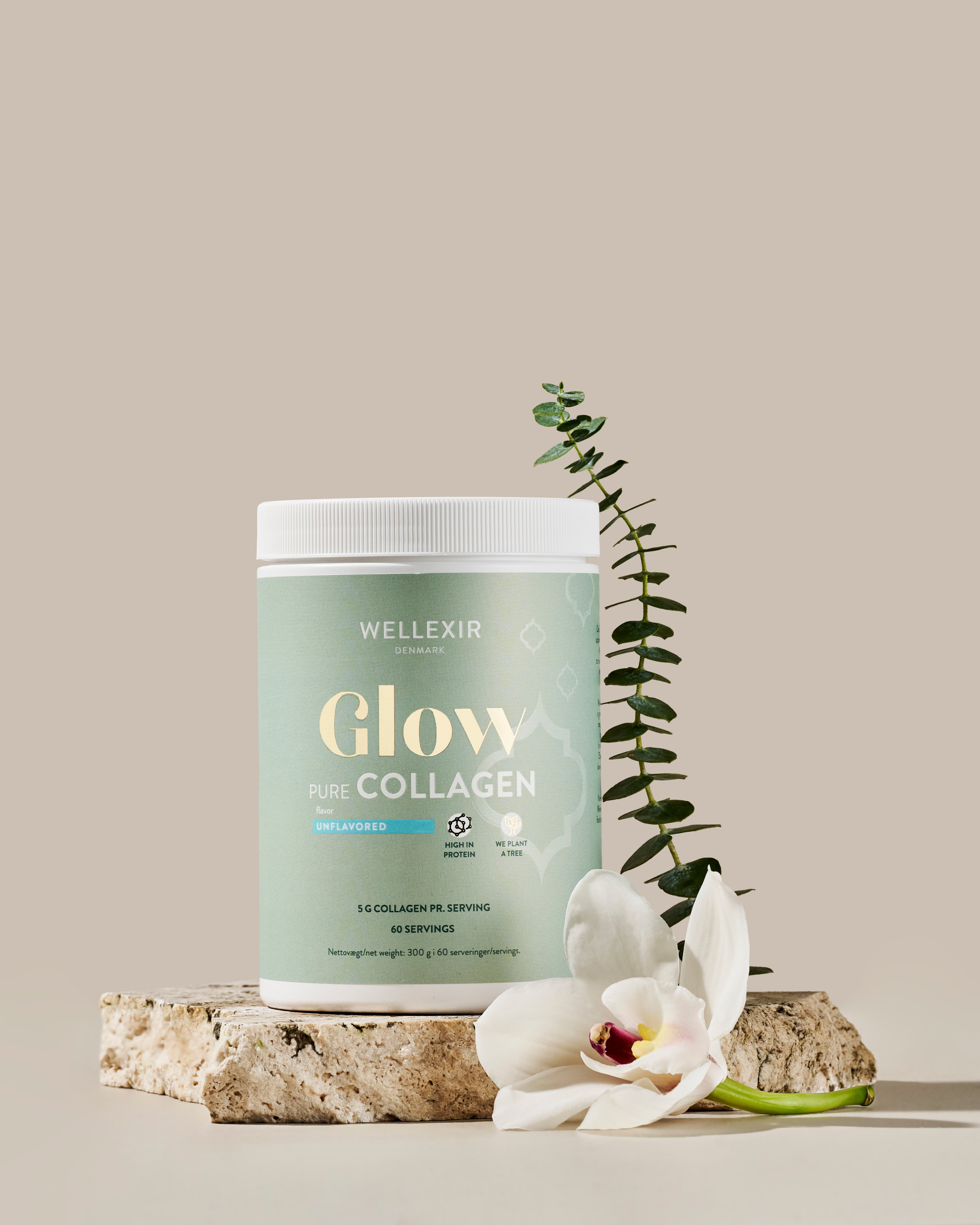 Wellexir - Glow  Pure Collagen 300 g
