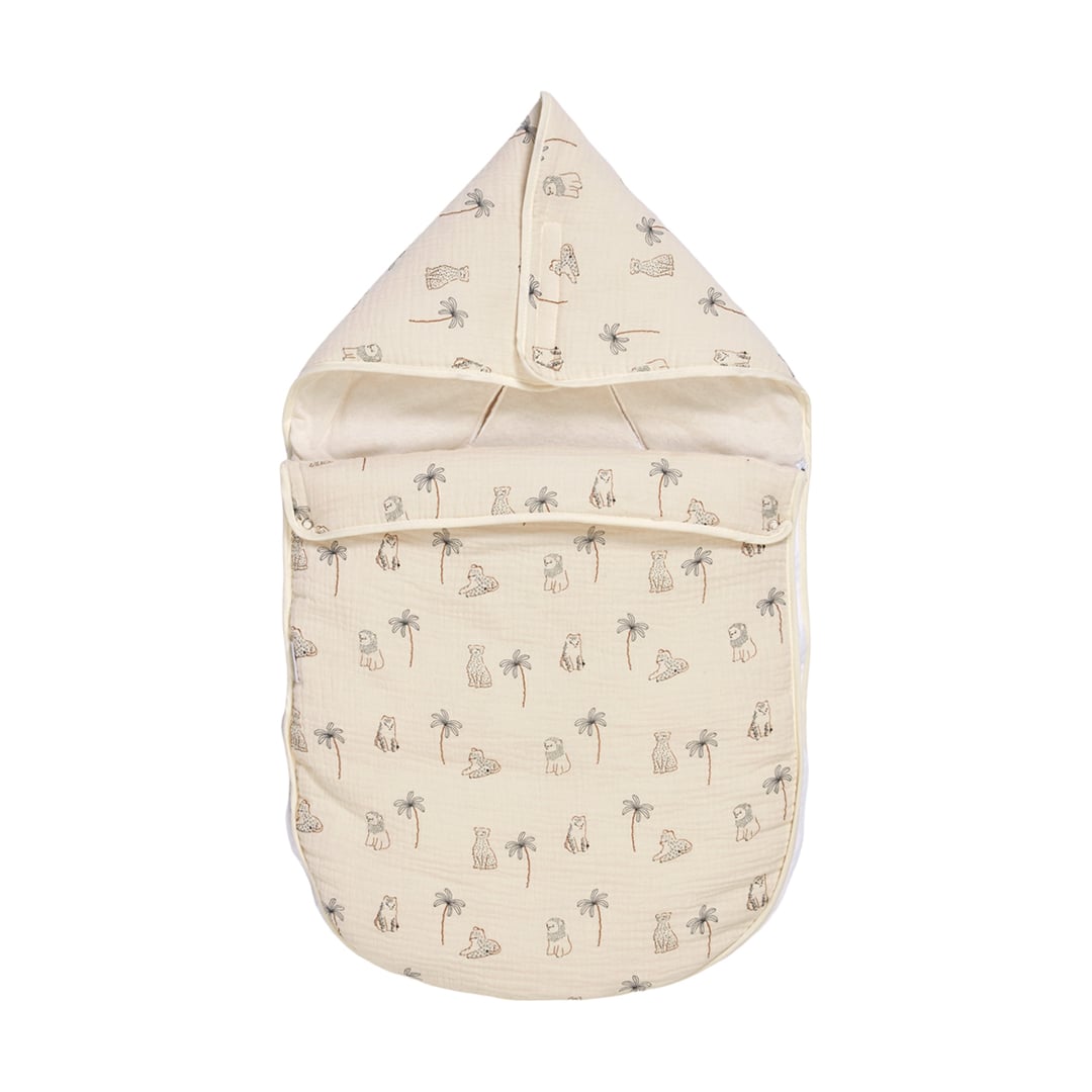 Candide - Hooded Sleeping Bag - Savannah - 0-3 Months