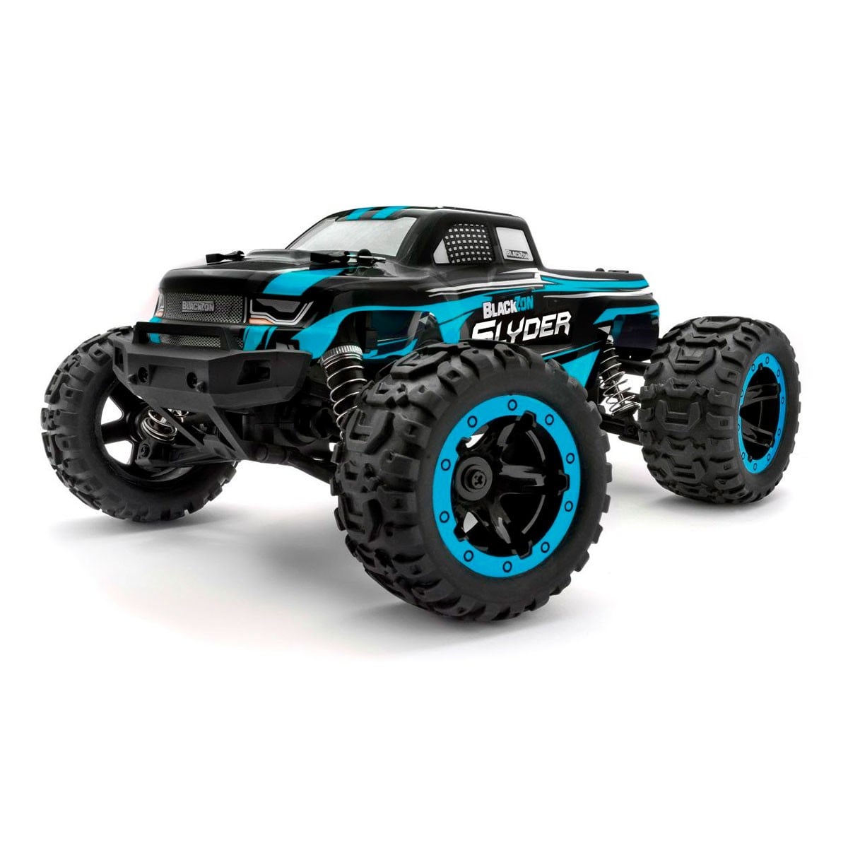 BLACKZON - Slyder MT 1/16 4WD Electric Monster Truck - Blue (540104)