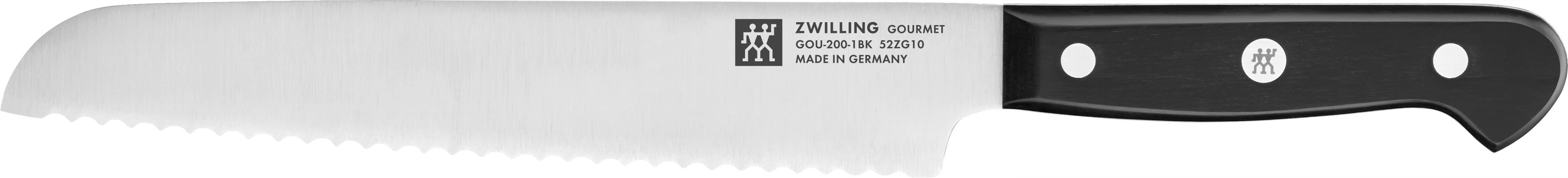 Zwilling - Gourmet Bread Knife - Black - 20 cm