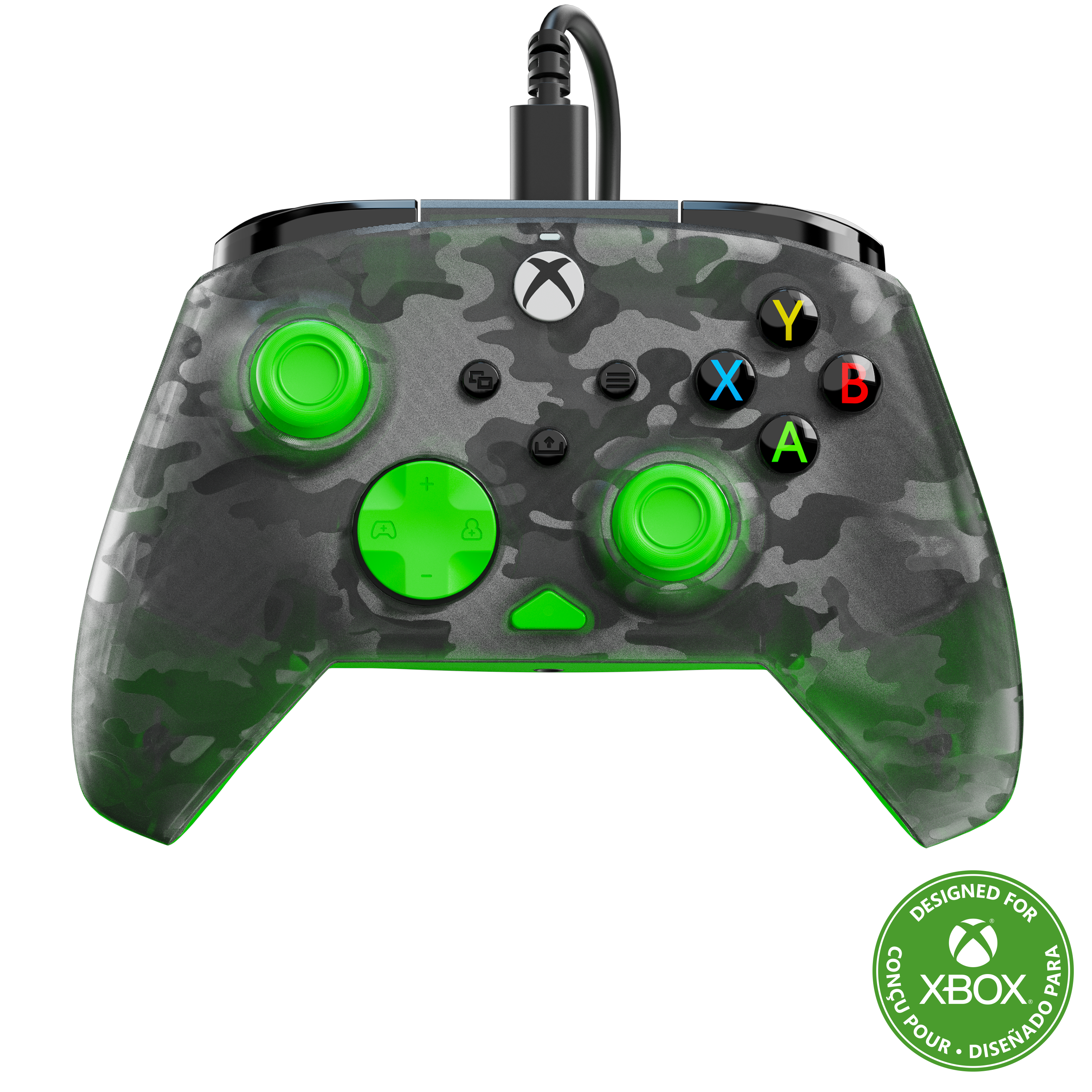 Turtle Beach® Rematch™ Core – Ghost Black Camo/Green