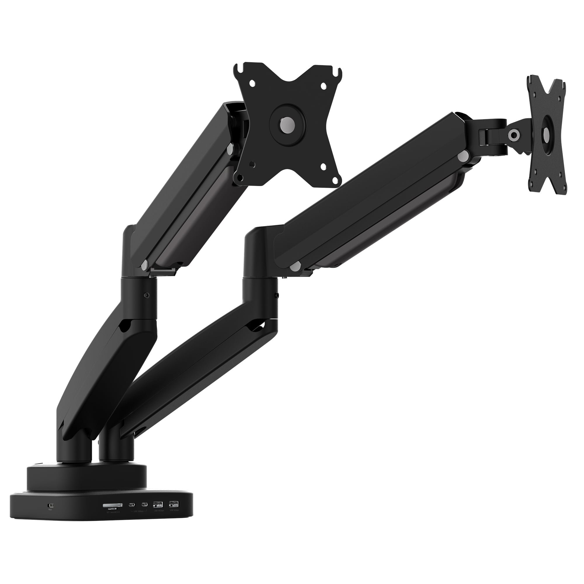 J5create - Ergonomic Dual-Monitor Mount With Docking Station