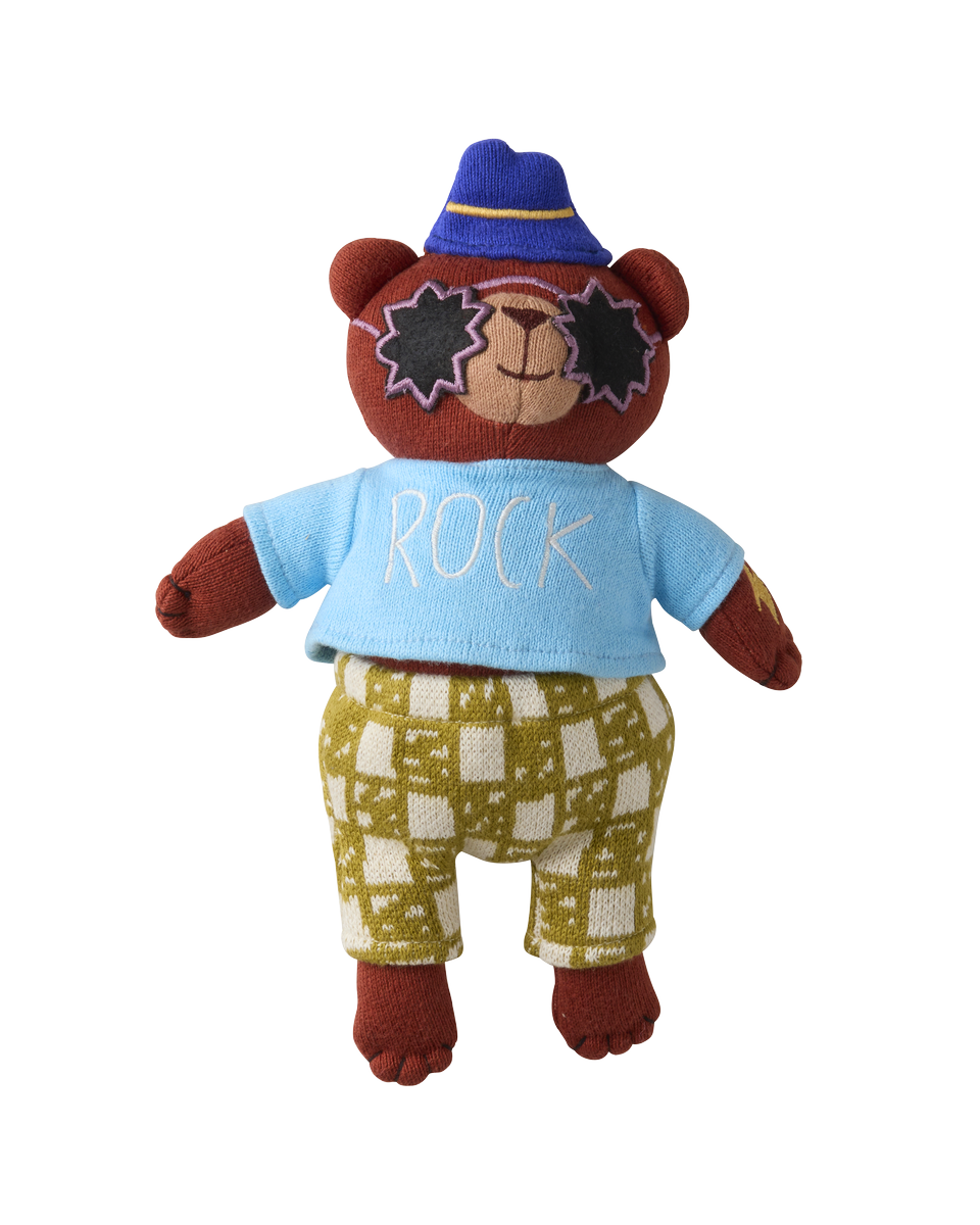 Rice - Kids Knitted Soft Toy in Bear Shape - Freddy (KITOY-BEAR)