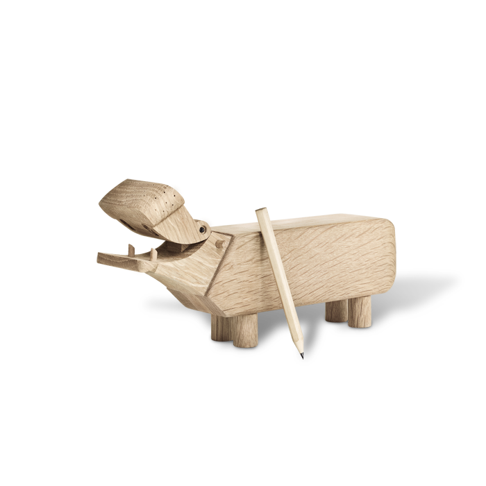 Kay Bojesen - Nilpferd - H9 cm - Eiche