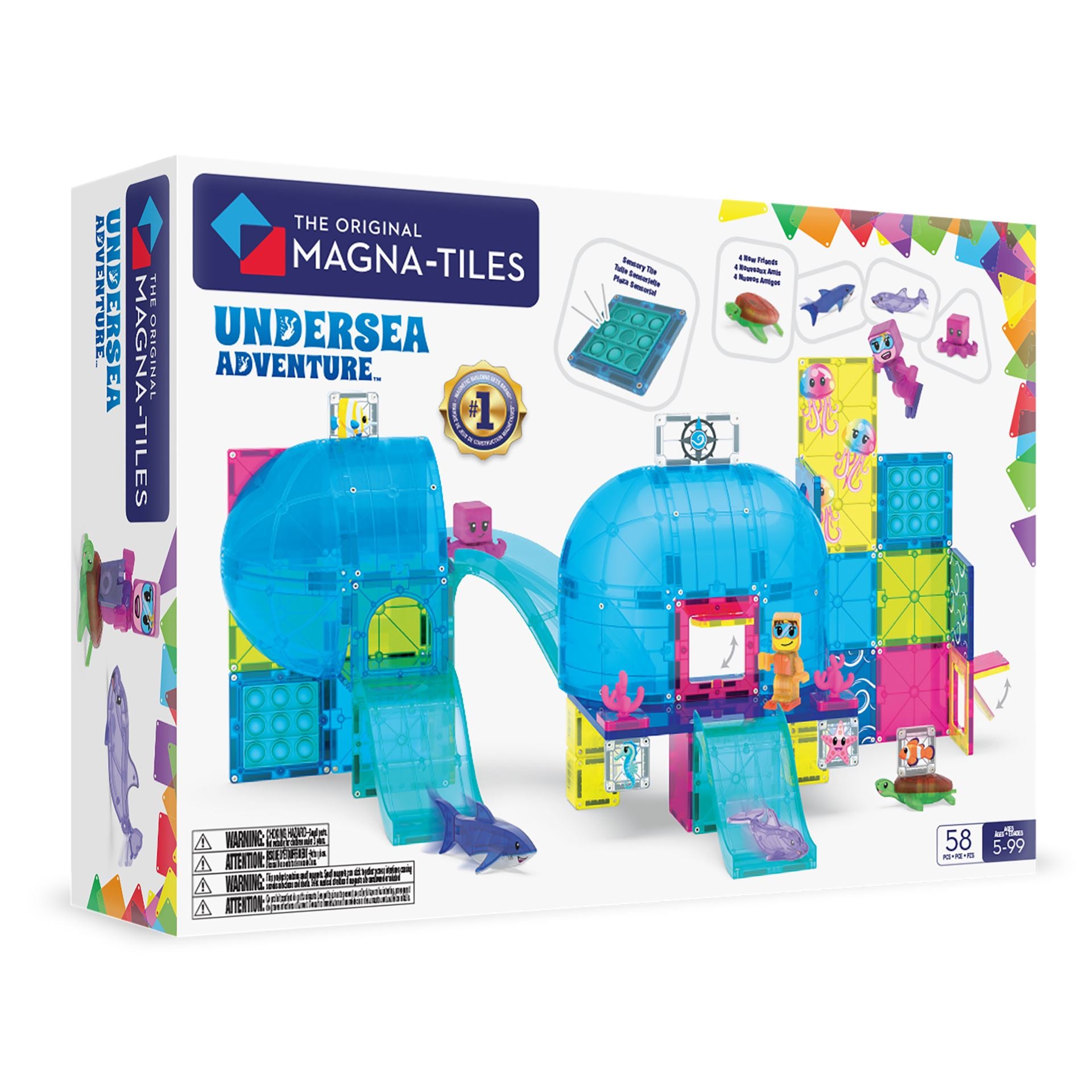 Magna‑Tiles – Unterwasser‑Abenteuer