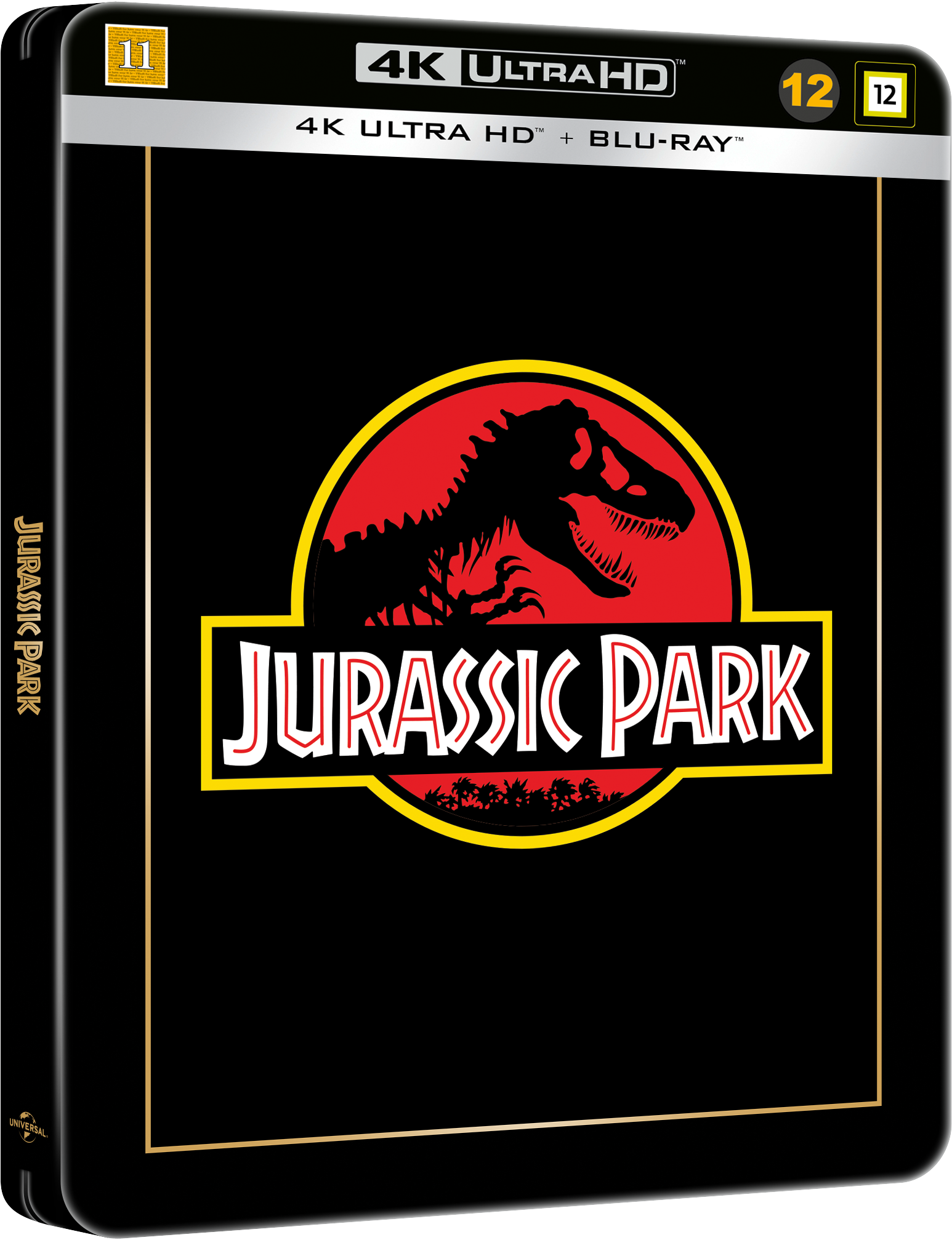 Jurassic Park Black Edition Steelbook 2-disc (4K UHD + BD)