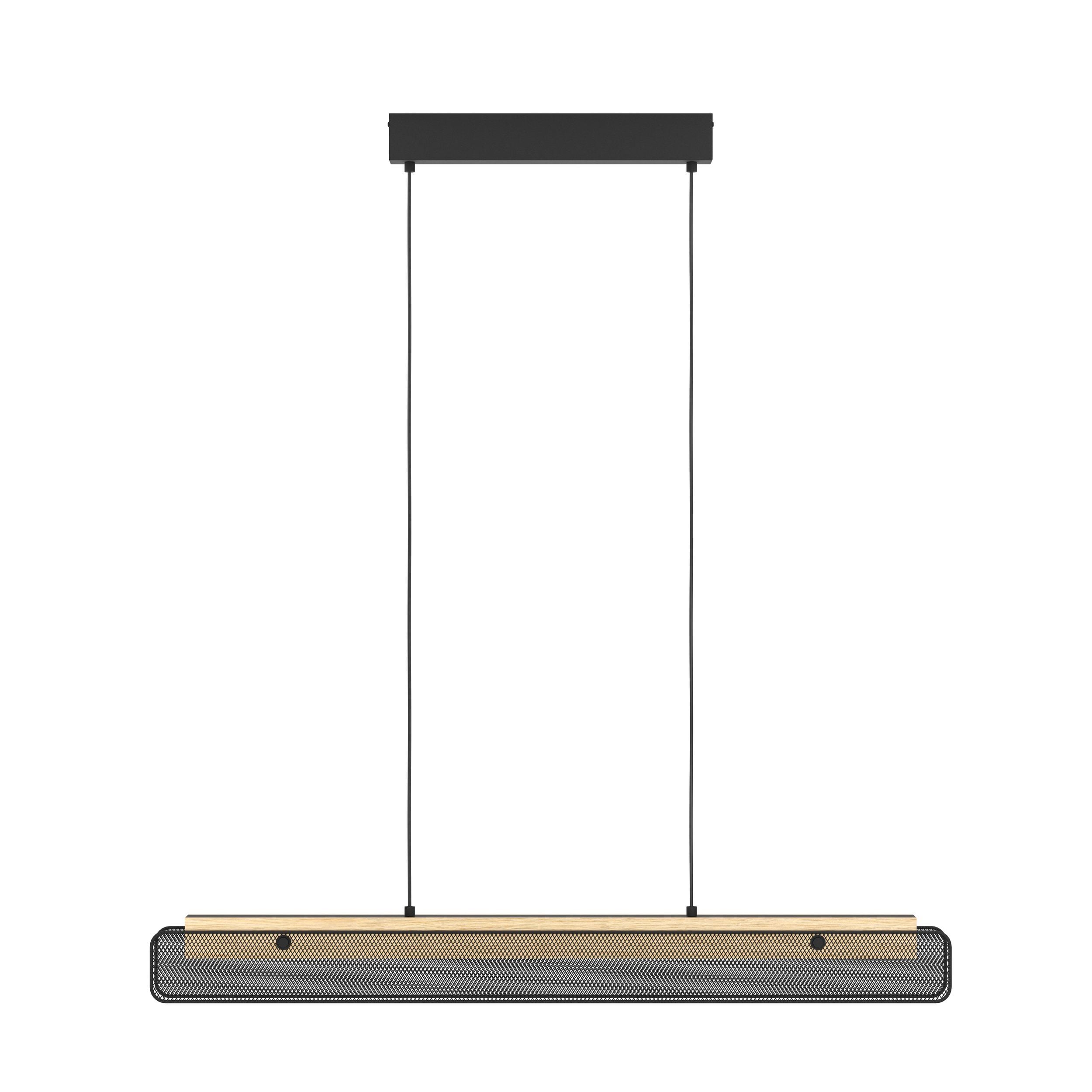 EGLO Kokomo-Z Pendelleuchte L99 Schwarz - RGB + TW - Intelligente Zigbee & Bluetooth Beleuchtung