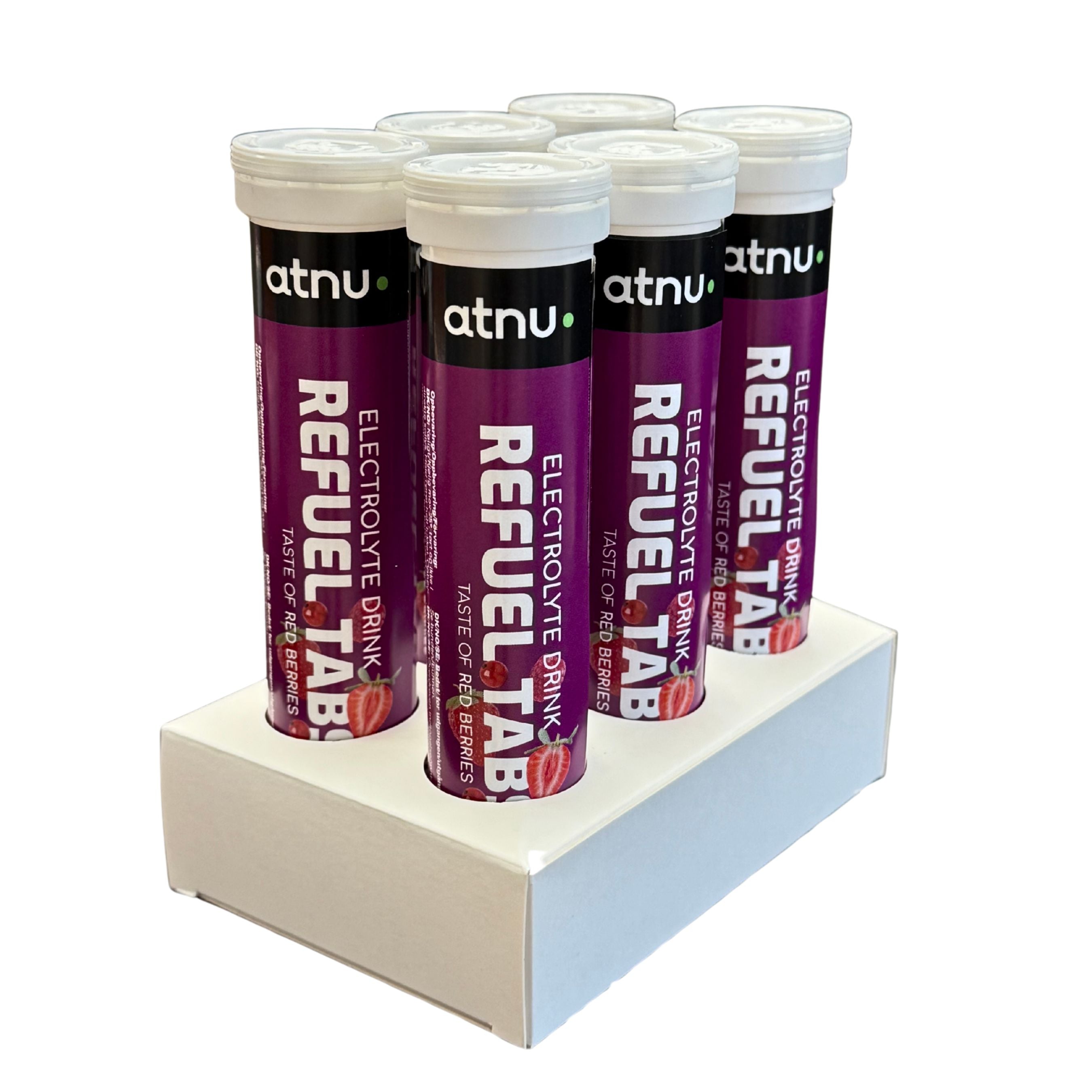 Atnu - Refuel Electrolyte Red Berries Box - 6 pcs