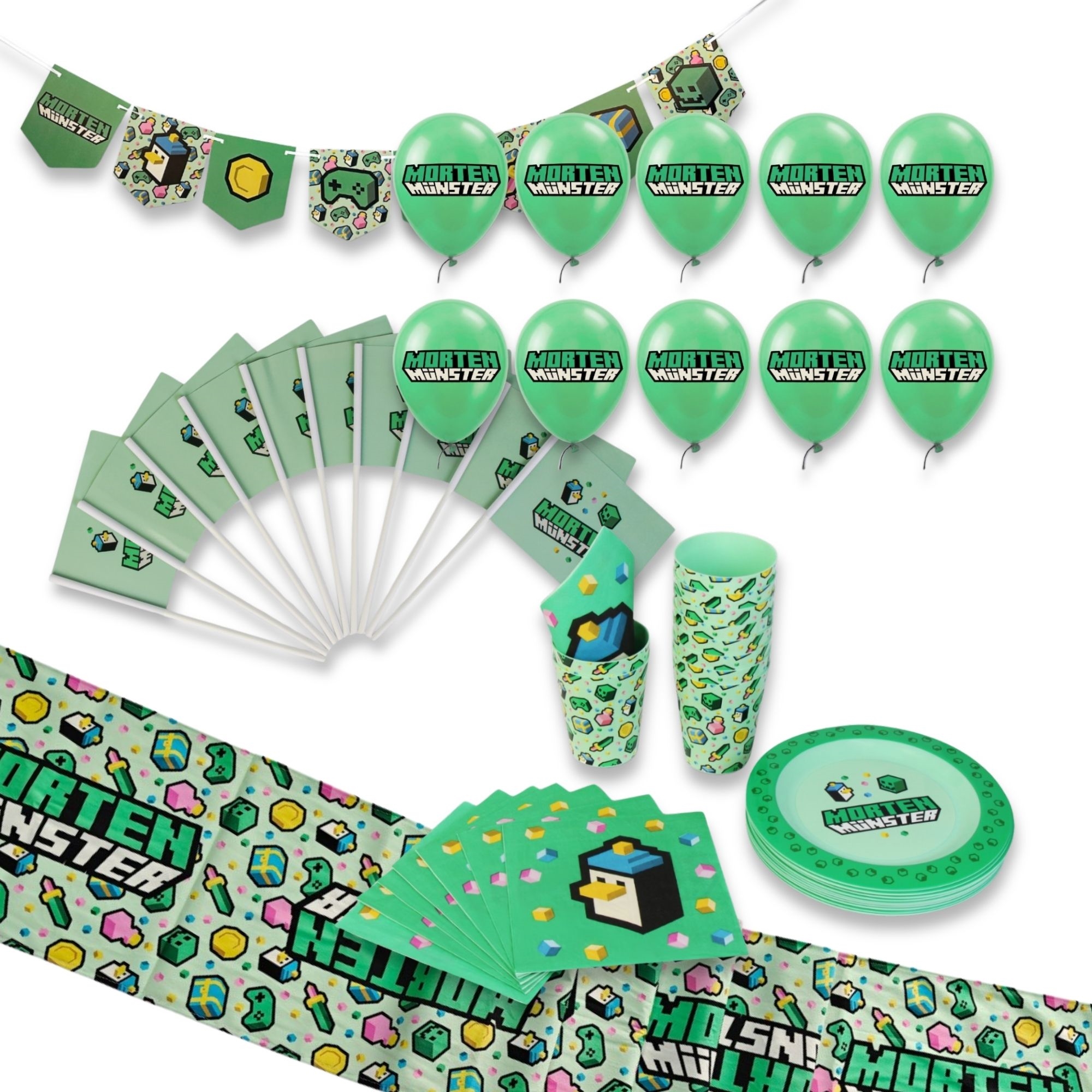 FIRSTGRADE - Partykit 10 pack - Morten Münster