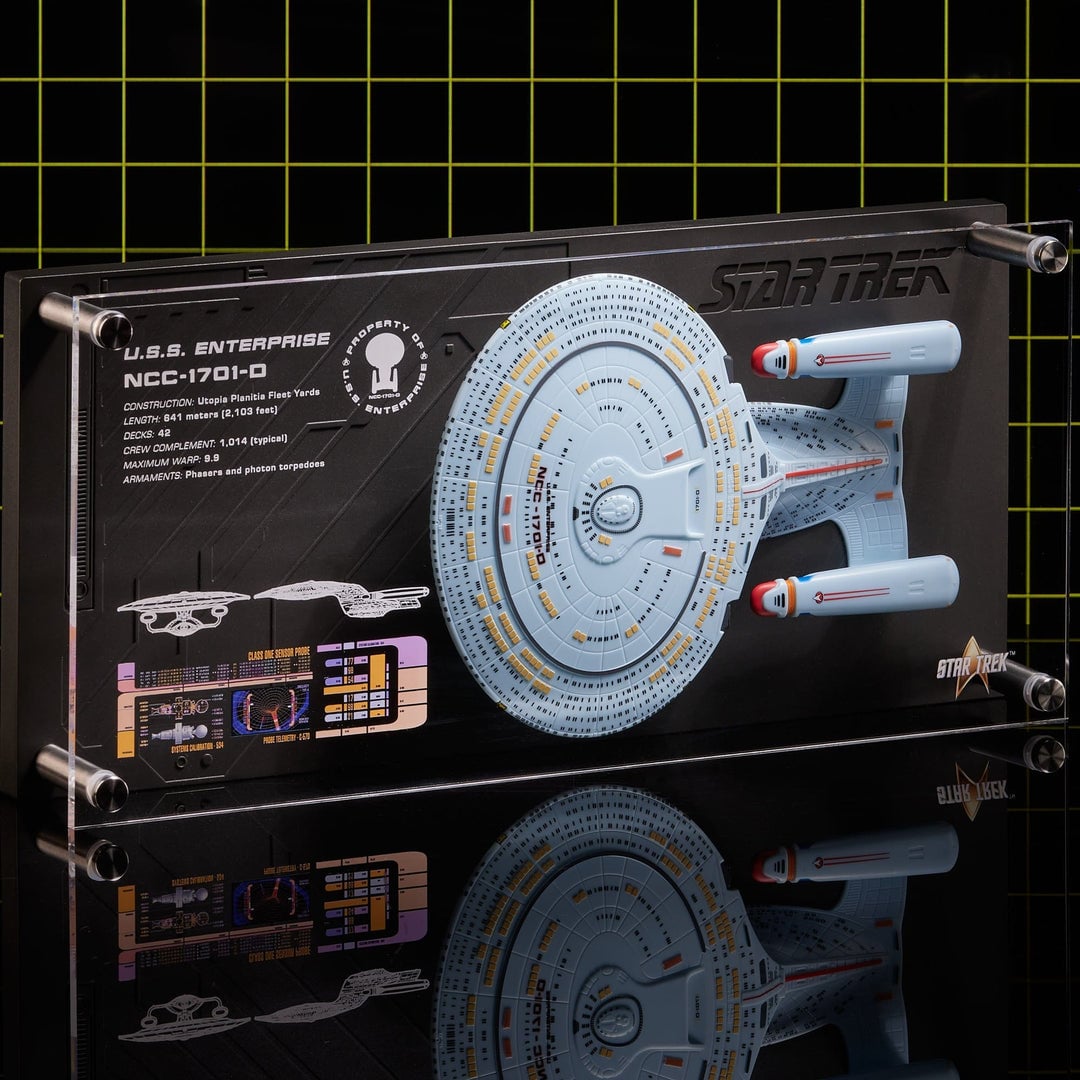 Numskull - Star Trek Enterprise NCC 1701-D Plaque