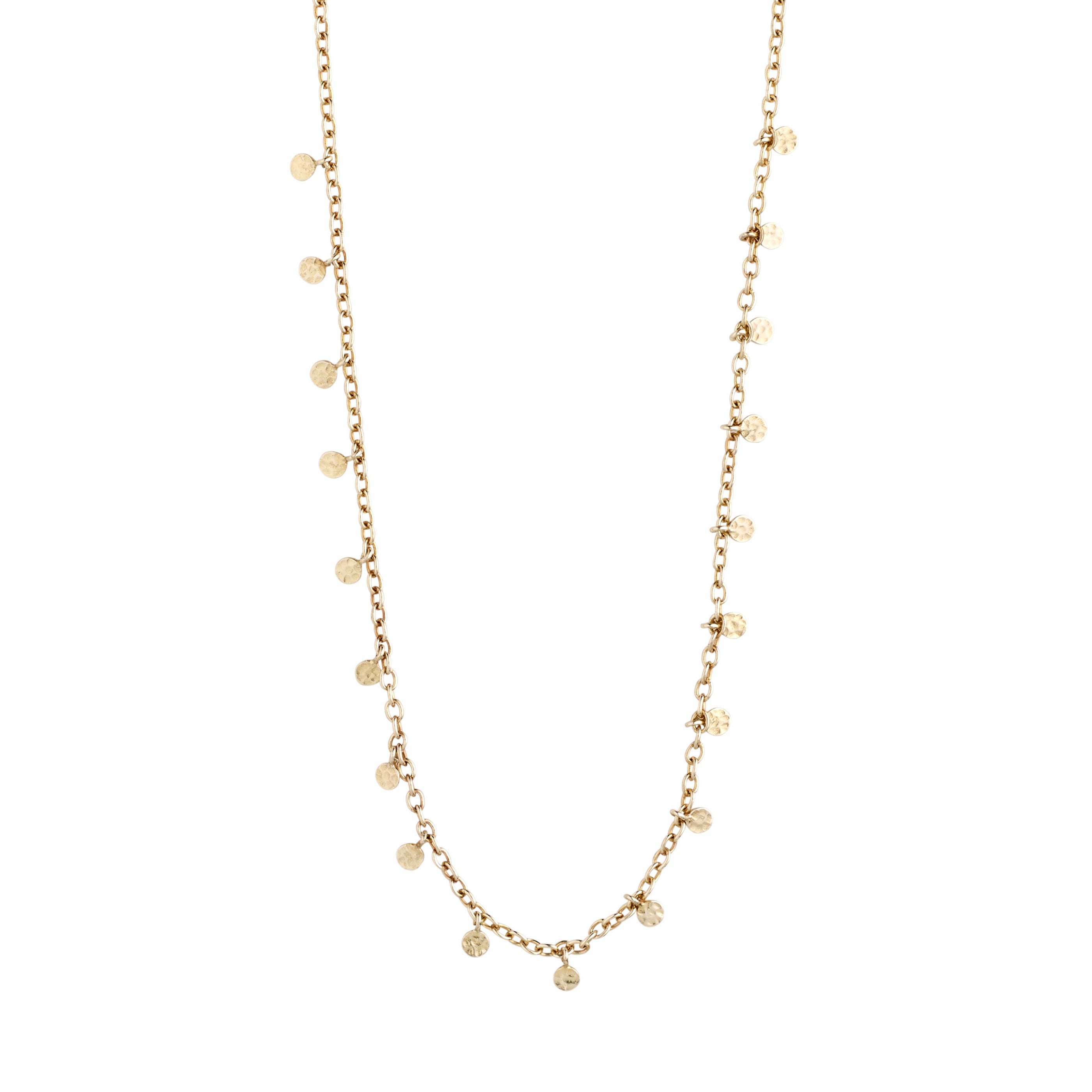 PILGRIM - PANNA Coin Necklace - Gold Plated - 40 cm + 9 cm Extension