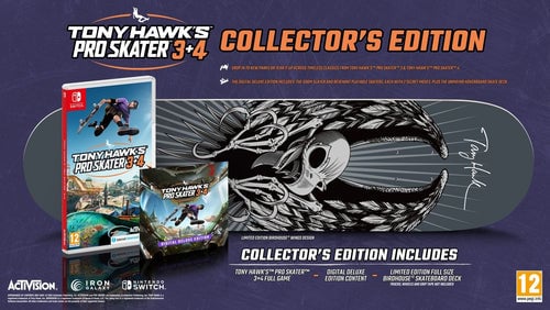 Tony Hawk's Pro Skater 3 + 4 Collectors Edition