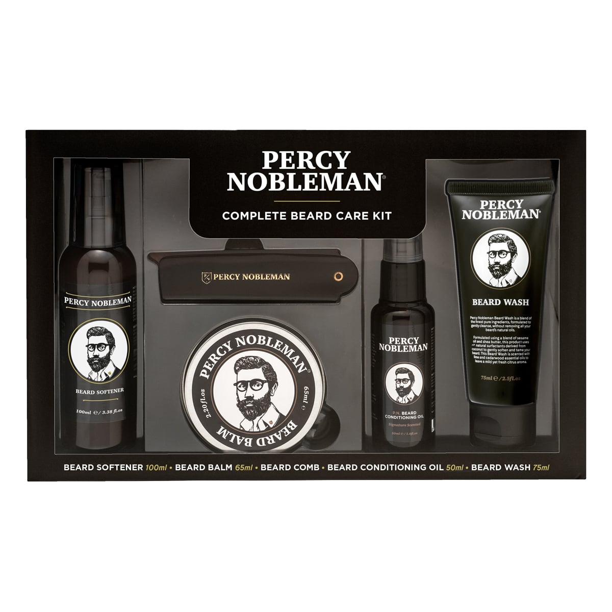 Percy Nobleman - Complete Beard Care Kit
