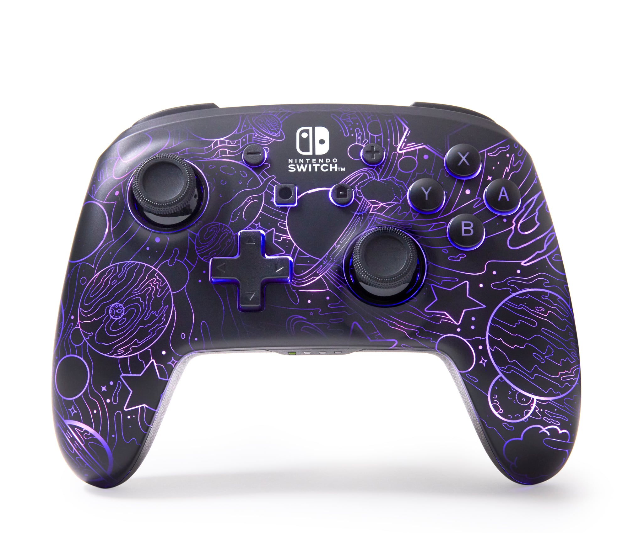 PowerA - Enhanced Wireless Controller - Galactic Vortex (Lumectra)/ Nintendo Switch